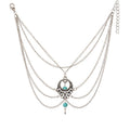 Silver Beach Boho Anklet